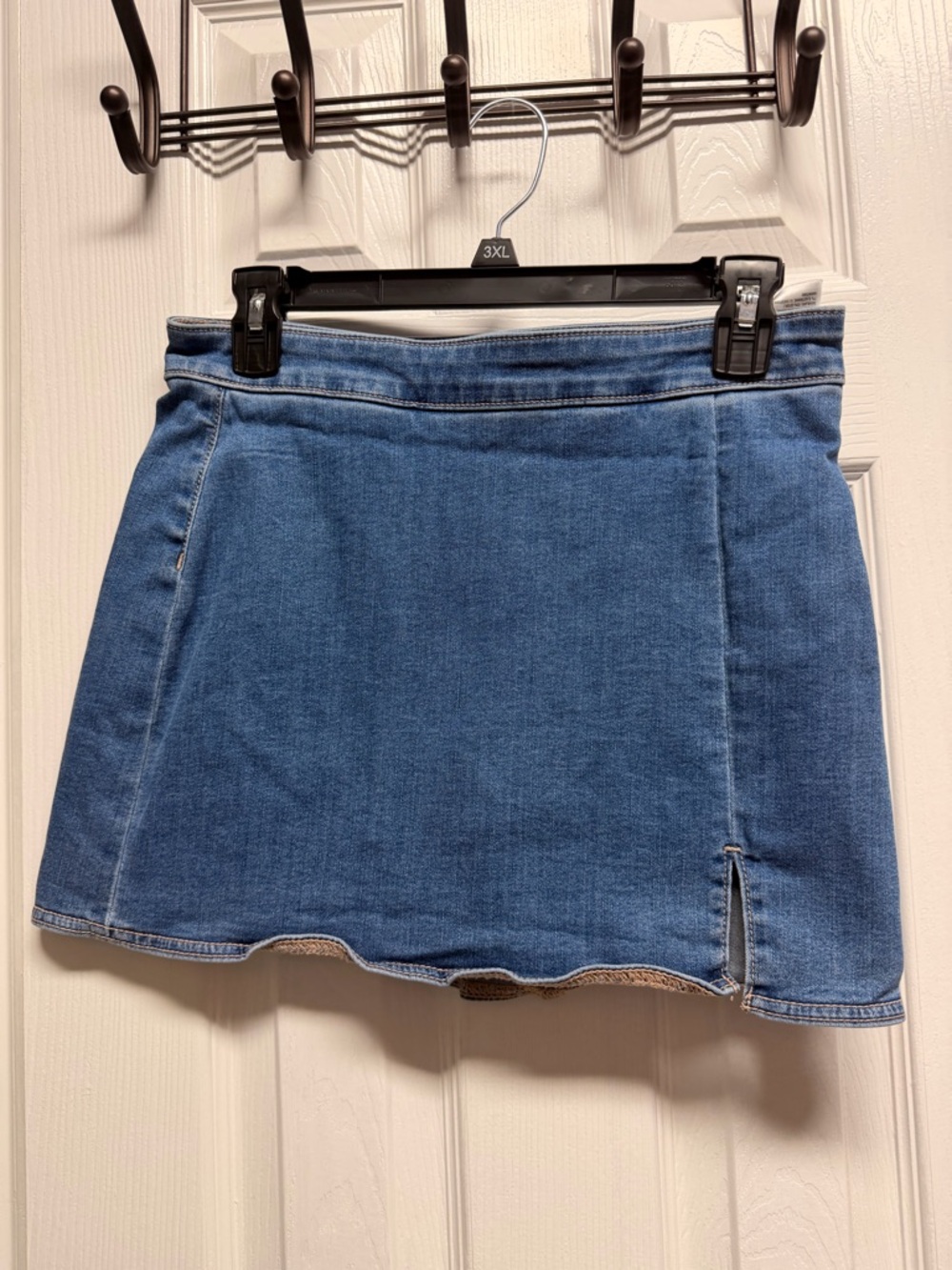American Eagle Outfitters Blue Denim Mini Skort